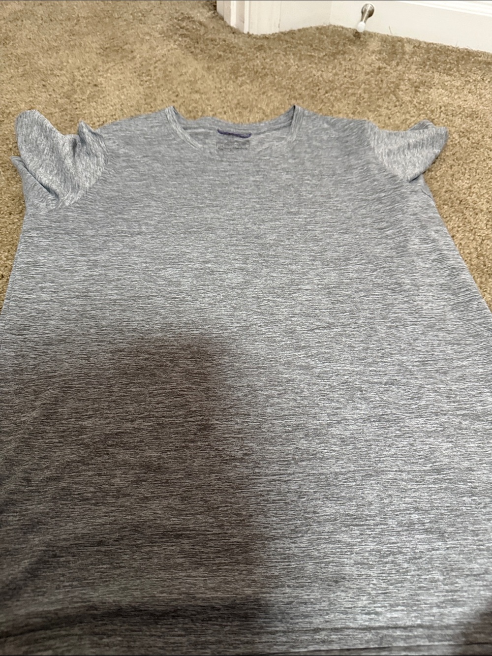 Patagonia Heather Gray Short Sleeve Crew Tee